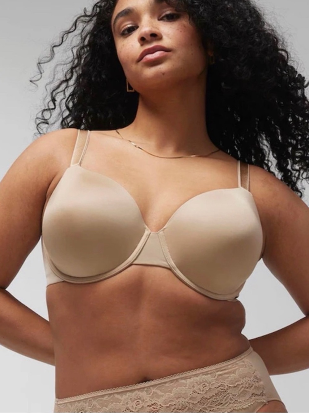 Soma Vanishing 360 Perfect Coverage Bra 40B Light Nude Underwire